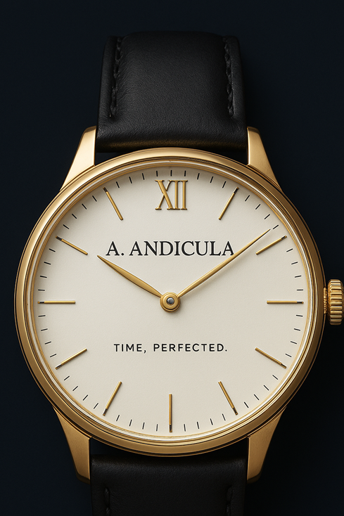 👑 Tempus Royal By A.ANDICULA – “Crafted for Those Who Rule Their Time.”